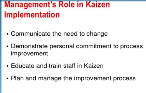 kaizen management role anytimenovel