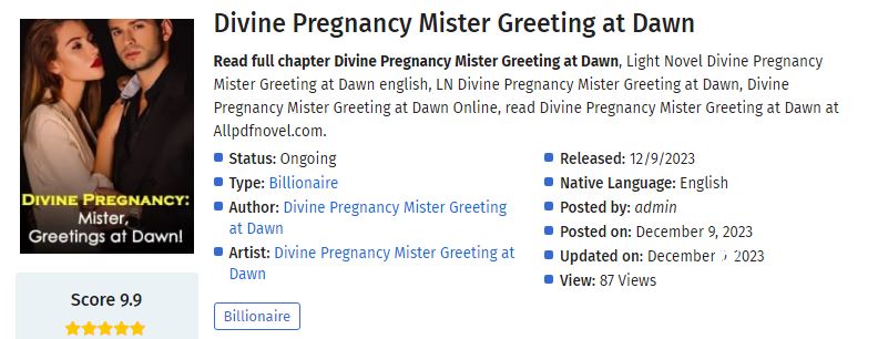 divine pregancany mister greeting at dawan anytimenovel